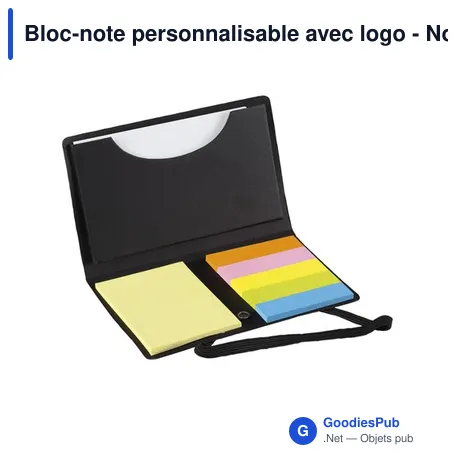 Bloc-note personnalisable avec logo - NotePad