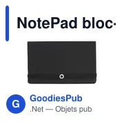 Bloc-note personnalisable avec logo - NotePad - Miniature 2