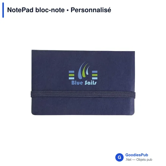 Bloc-note personnalisable avec logo - NotePad - Image 12