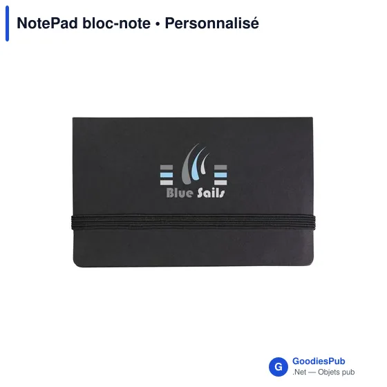 Bloc-note personnalisable avec logo - NotePad - Image 3