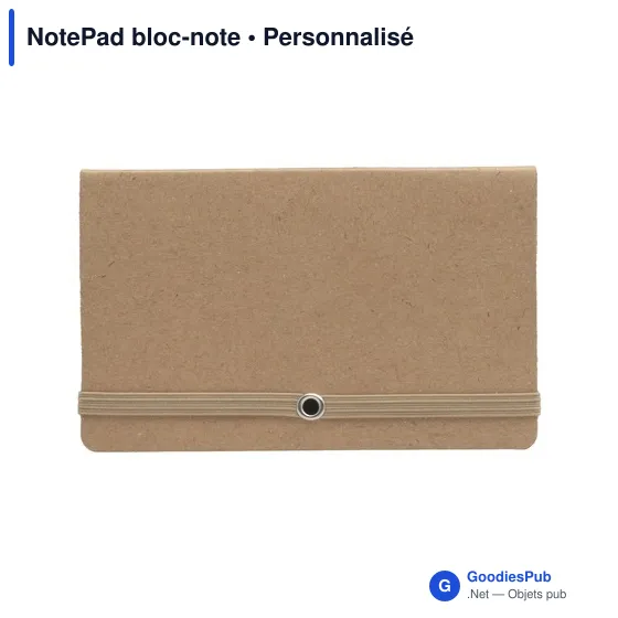 Bloc-note personnalisable avec logo - NotePad - Image 5