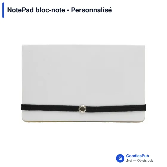 Bloc-note personnalisable avec logo - NotePad - Image 8