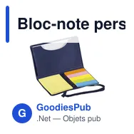 Bloc-note personnalisable avec logo - NotePad - Miniature 10