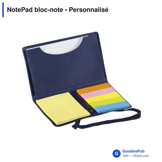 Bloc-note personnalisable avec logo - NotePad - Image 10