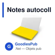 Notes autocollantes électrostatiques | Rolly - Miniature 1