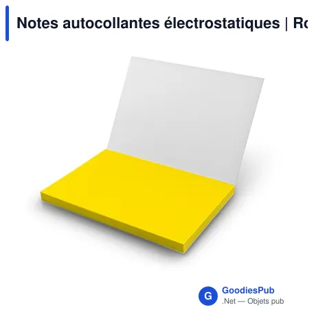 Notes autocollantes électrostatiques | Rolly