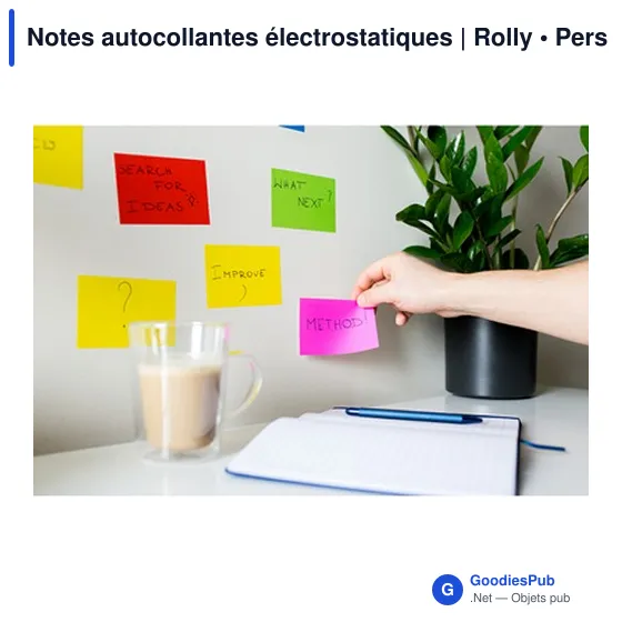 Notes autocollantes électrostatiques | Rolly - Image 2