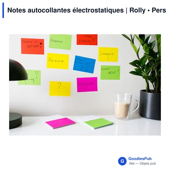 Notes autocollantes électrostatiques | Rolly - Image 11