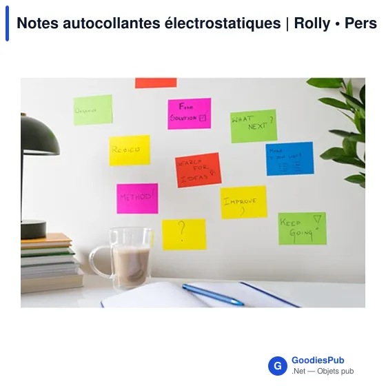 Notes autocollantes électrostatiques | Rolly - Image 7