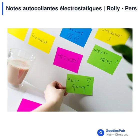 Notes autocollantes électrostatiques | Rolly - Image 10
