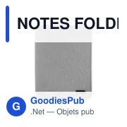 NOTES FOLDER Conférencier A4 bicolore - Miniature 2