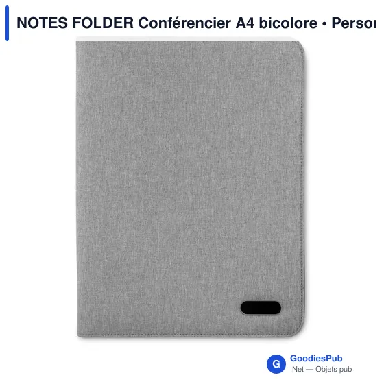 NOTES FOLDER Conférencier A4 bicolore - Image 2