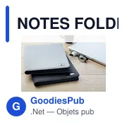 NOTES FOLDER Conférencier A4 bicolore - Miniature 5