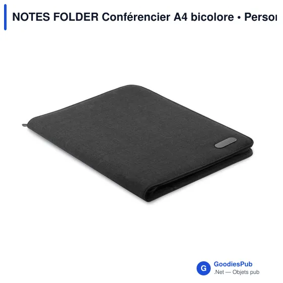 NOTES FOLDER Conférencier A4 bicolore - Image 6