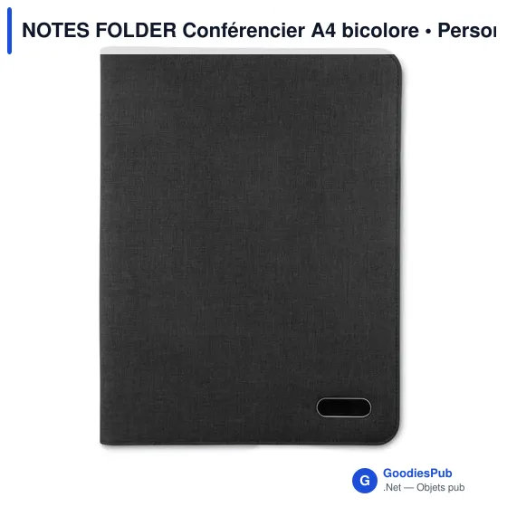 NOTES FOLDER Conférencier A4 bicolore - Image 7