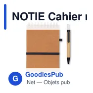 NOTIE Cahier recyclé et stylo à bille - Miniature 11