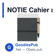 NOTIE Cahier recyclé et stylo à bille - Miniature 3