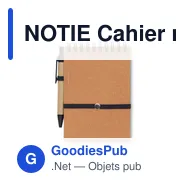 NOTIE Cahier recyclé et stylo à bille - Miniature 8