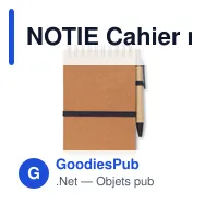 NOTIE Cahier recyclé et stylo à bille - Miniature 9