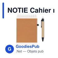 NOTIE Cahier recyclé et stylo à bille - Miniature 10