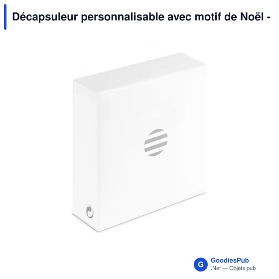 Décapsuleur personnalisable avec motif de Noël - NOTLEavec logo - Image 5