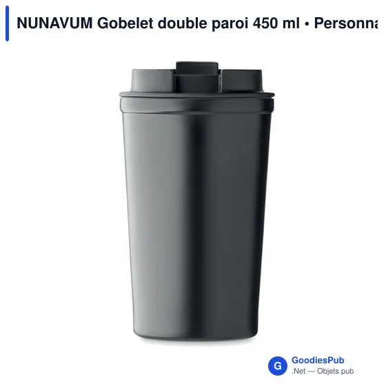 Mug isotherme personnalisable avec logo pour entreprises - Image 3