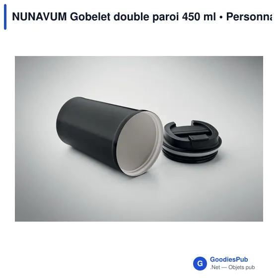 Mug isotherme personnalisable avec logo pour entreprises - Image 5