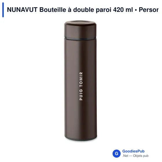 NUNAVUT Bouteille à double paroi 420 ml - Image 4
