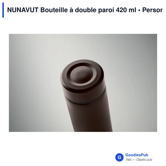 NUNAVUT Bouteille à double paroi 420 ml - Image 7