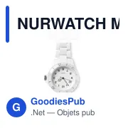 NURWATCH Montre infirmière analogique - Miniature 1