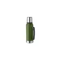 Variante vert foncé - Bouteille isotherme personnalisable NYIMA 1L avec logo