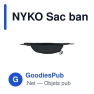NYKO Sac banane en nylon 420D - Miniature 11