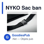 NYKO Sac banane en nylon 420D - Miniature 12