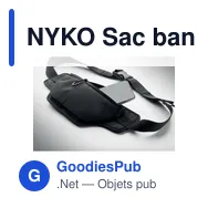 NYKO Sac banane en nylon 420D - Miniature 4
