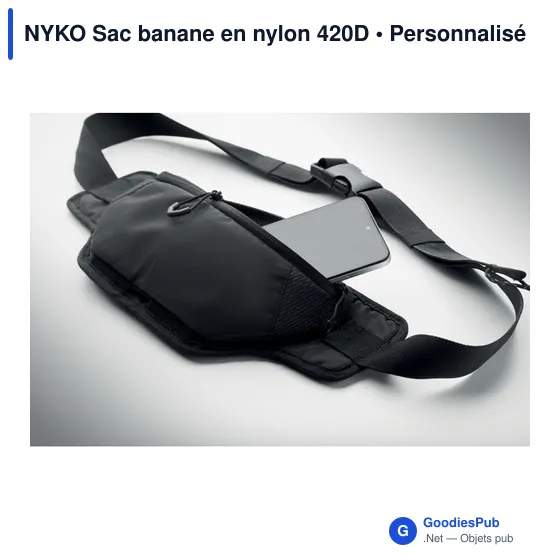 NYKO Sac banane en nylon 420D - Image 4