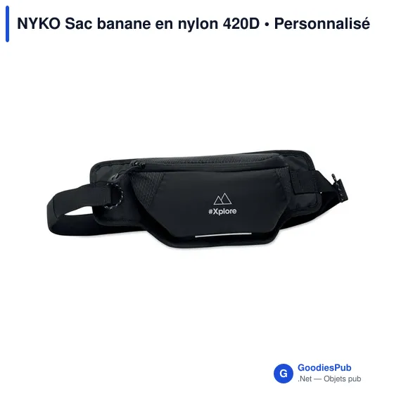 NYKO Sac banane en nylon 420D - Image 5