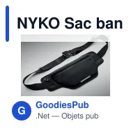 NYKO Sac banane en nylon 420D - Miniature 6
