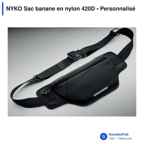 NYKO Sac banane en nylon 420D - Image 6