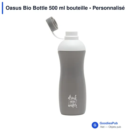 Bouteille Oasus Bio 500 ml personnalisable avec logo - Image 2