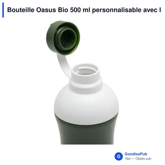 Bouteille Oasus Bio 500 ml personnalisable avec logo - Image 11