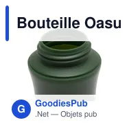 Bouteille Oasus Bio 500 ml personnalisable avec logo - Miniature 12