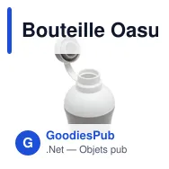 Bouteille Oasus Bio 500 ml personnalisable avec logo - Miniature 4