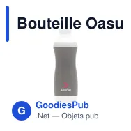 Bouteille Oasus Bio 500 ml personnalisable avec logo - Miniature 8