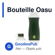 Bouteille Oasus Bio 500 ml personnalisable avec logo - Miniature 10