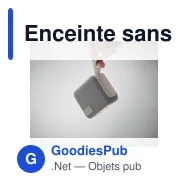 Enceinte sans fil personnalisable OBLO avec logo - Miniature 11