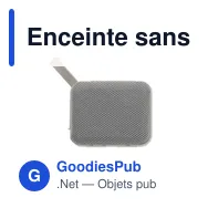 Enceinte sans fil personnalisable OBLO avec logo - Miniature 9