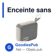 Enceinte sans fil personnalisable OBLO avec logo - Miniature 10