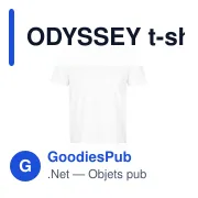 ODYSSEY t-shirt uni 170g - Miniature 1