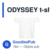 ODYSSEY t-shirt uni 170g - Miniature 2