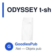 ODYSSEY t-shirt uni 170g - Miniature 12